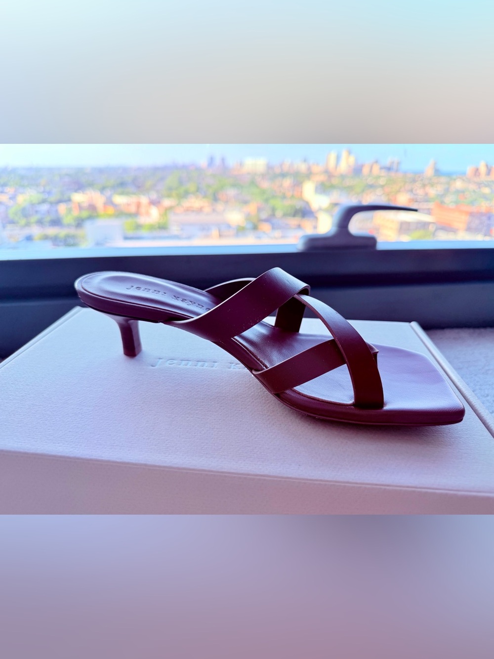 Jenni Kayne Strappy Low Heel Sandals